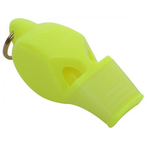 Fox 40 Eclipse Classic Cmg Whistle With Lanyard Neon Yellow